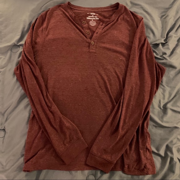 Red Longsleeve Shirt - Picture 1 of 2